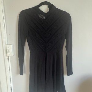 Long Sleeve Dress, Lace Top